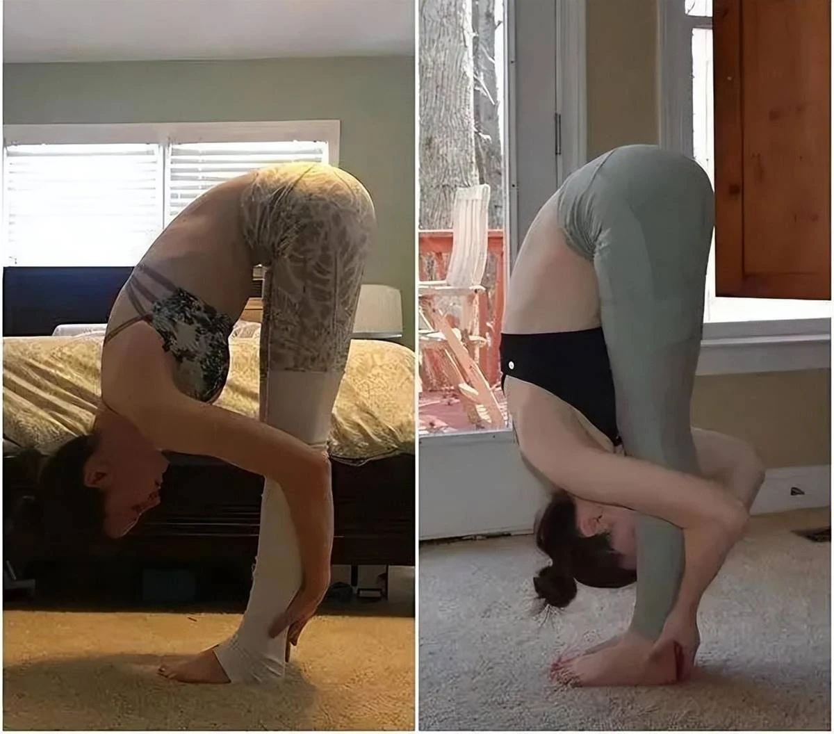 堅持瑜伽6年，她的變化堪比整容，太厲害了！
